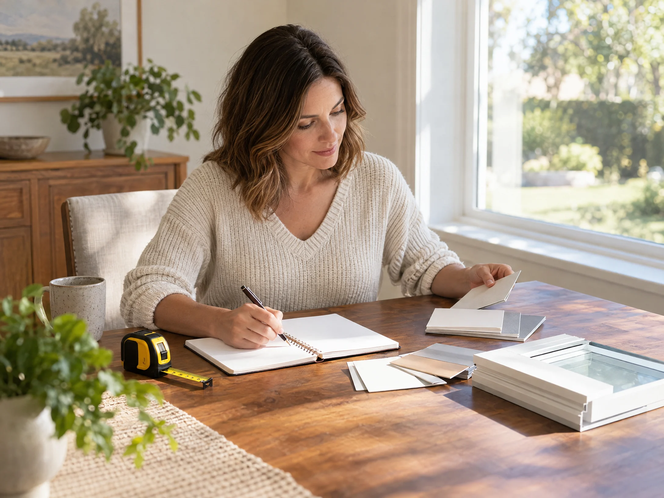 Illustrative homeowner scenario: comparing written scope